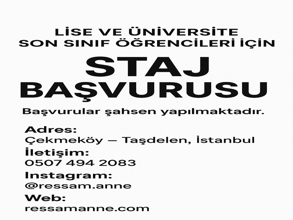 Stajyer Öğrenci Alımı