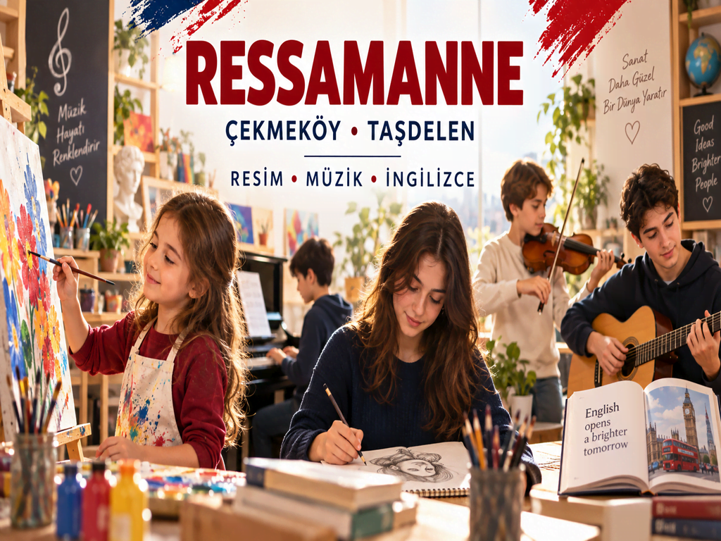 Çekmekoy Taşdelen Resim Müzik ve İngilizce Kursu